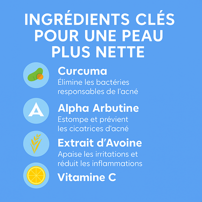 Veliaura™ savon anti-acné